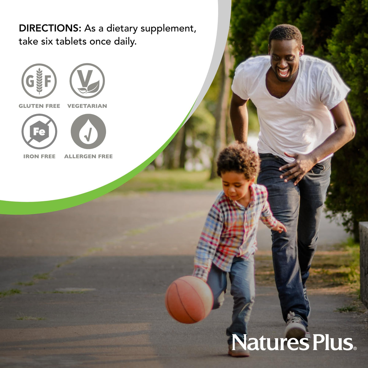 NaturesPlus Source of Life No Iron Multivitamin - 180 Tablets - image 7
