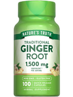 Nature's Truth Ginger Root Extract 1500 mg - 100 Capsules