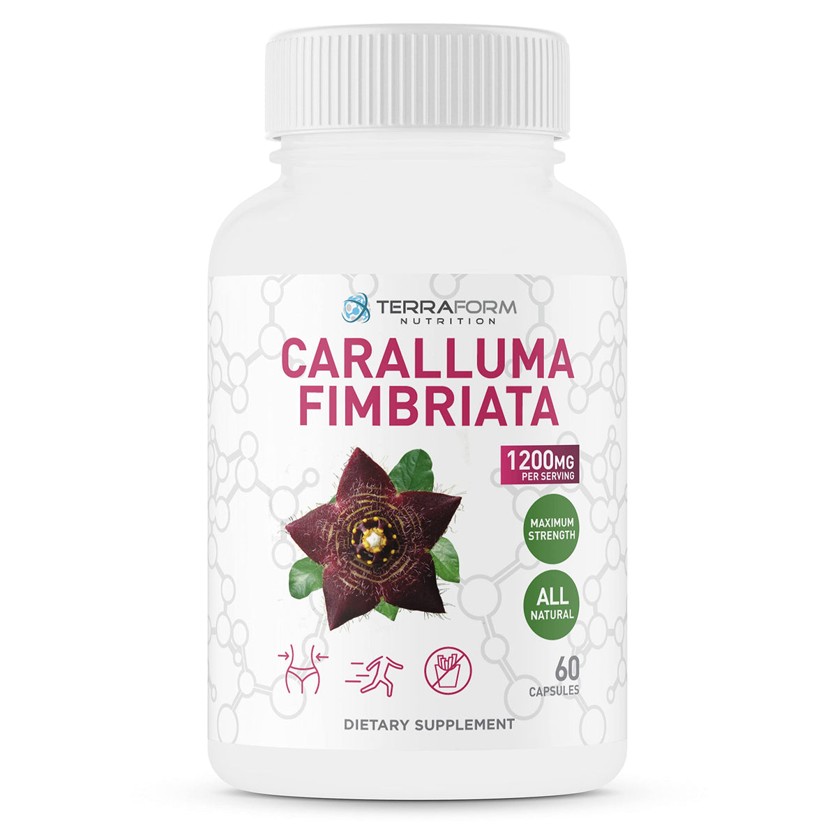 TerraForm Nutrition Caralluma Fimbriata 1200mg Appetite Suppressant