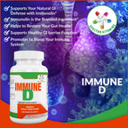 Spectra Vitamins Immune D Support with Vitamin D3 & Zinc - 30 Capsules - image 3