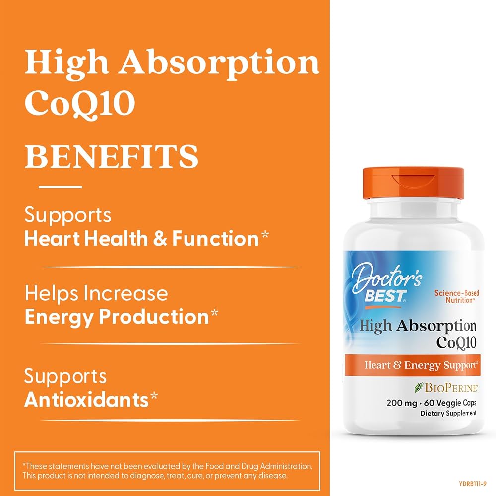 Doctor's BEST High Absorption CoQ10 200mg with BioPerine - image 3