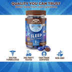 Good Day Chocolate Dark Chocolate Sleep Aid with Melatonin - 160 Count - image 4
