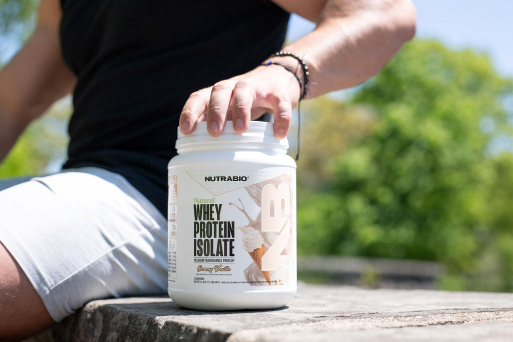 NutraBio Natural Whey Protein Isolate Powder Vanilla - 20 Servings - image 6