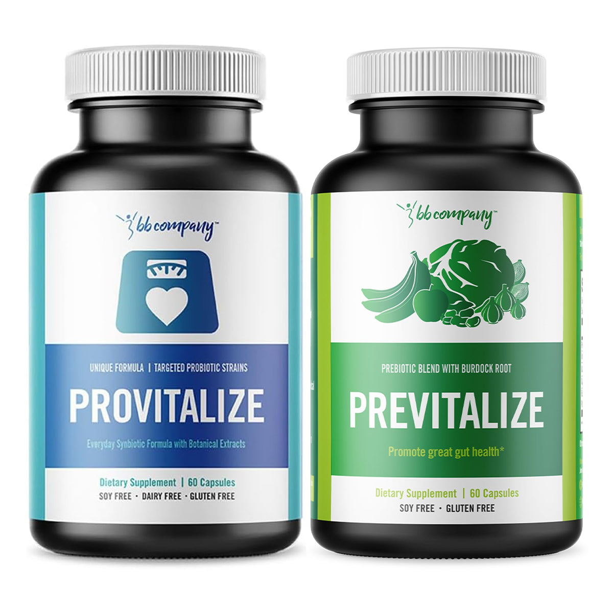 BB Company Slim Gut Bundle Probiotics for Women - 120 Capsules
