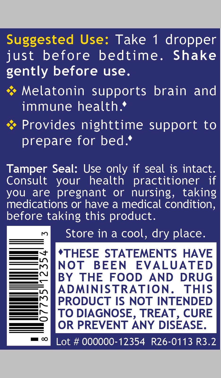 Quantum Nutrition Labs Fermented Melatonin Drops for Sleep - 2 Fl Oz - image 3