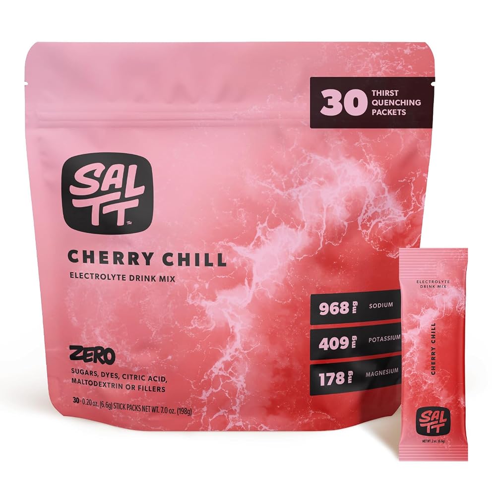 SALTT Electrolyte Packets - Zero Sugar, Easy Dissolve, Key Minerals