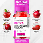 Indelo Pure Luxe Keto ACV Gummies with Vitamin B12 - 300 Gummies - image 6