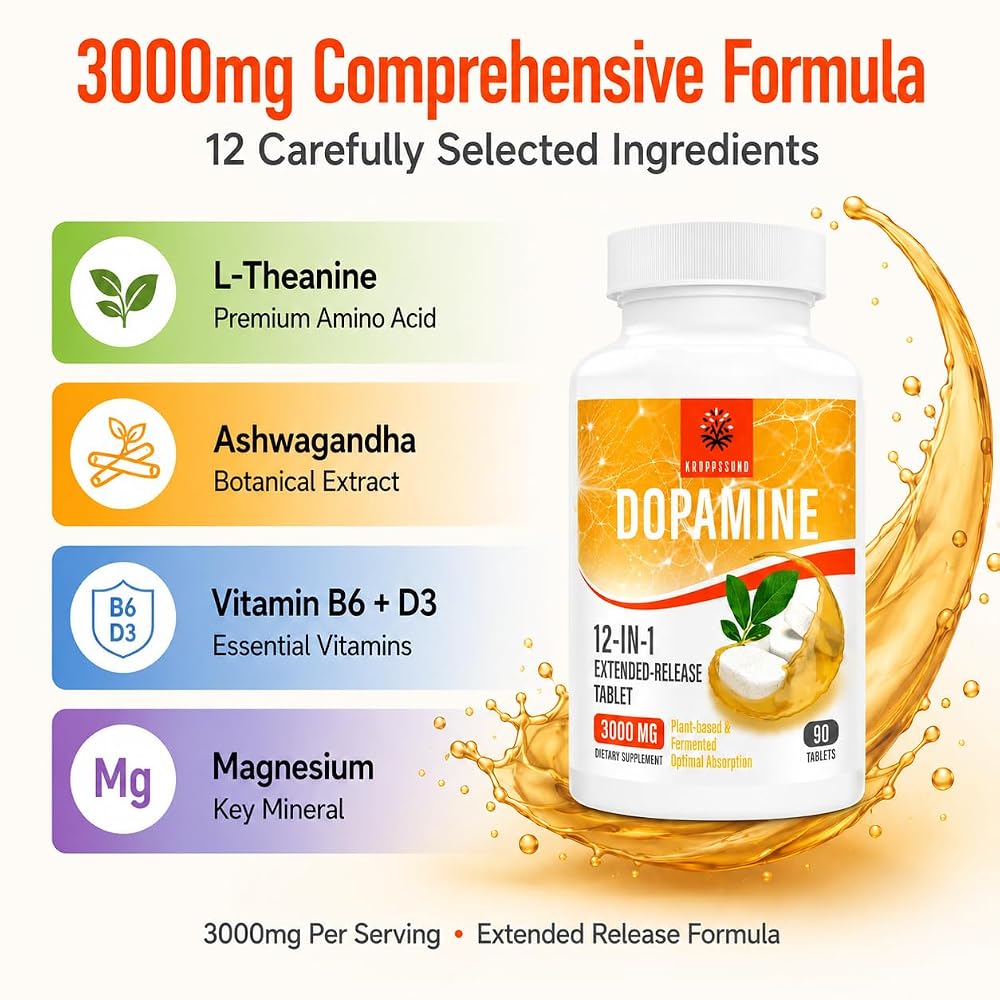 Kroppssund Dopamine Supplements