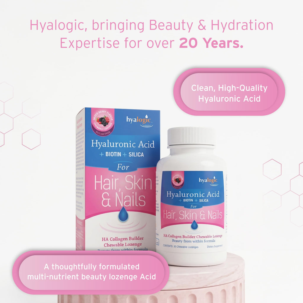 Hyalogic Hyaluronic Acid Collagen Builder Lozenge - 30 Count - image 5