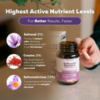 Triquetra Health Organic Saffron Extract Capsules - 30 Count - image 3