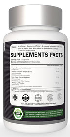 Heroot Organic Turmeric with Black Pepper & Moringa 1000 mg - 60 Capsules - image 2