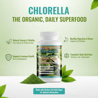 Chronox Chlorella Pure Organic Supplement - 60 Capsules - image 2