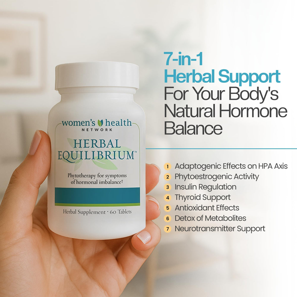 Women's Health Network Herbal Equilibrium Menopause Support - 60 Tablets - image 3