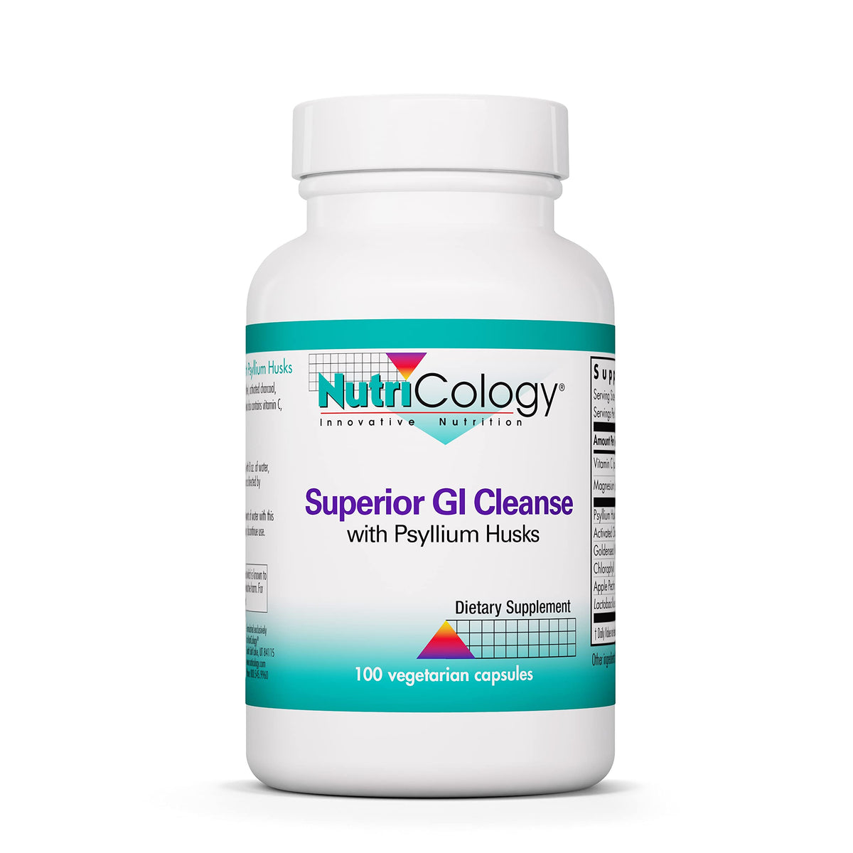 Nutricology Superior GI Cleanse Supplement - 100 Capsules