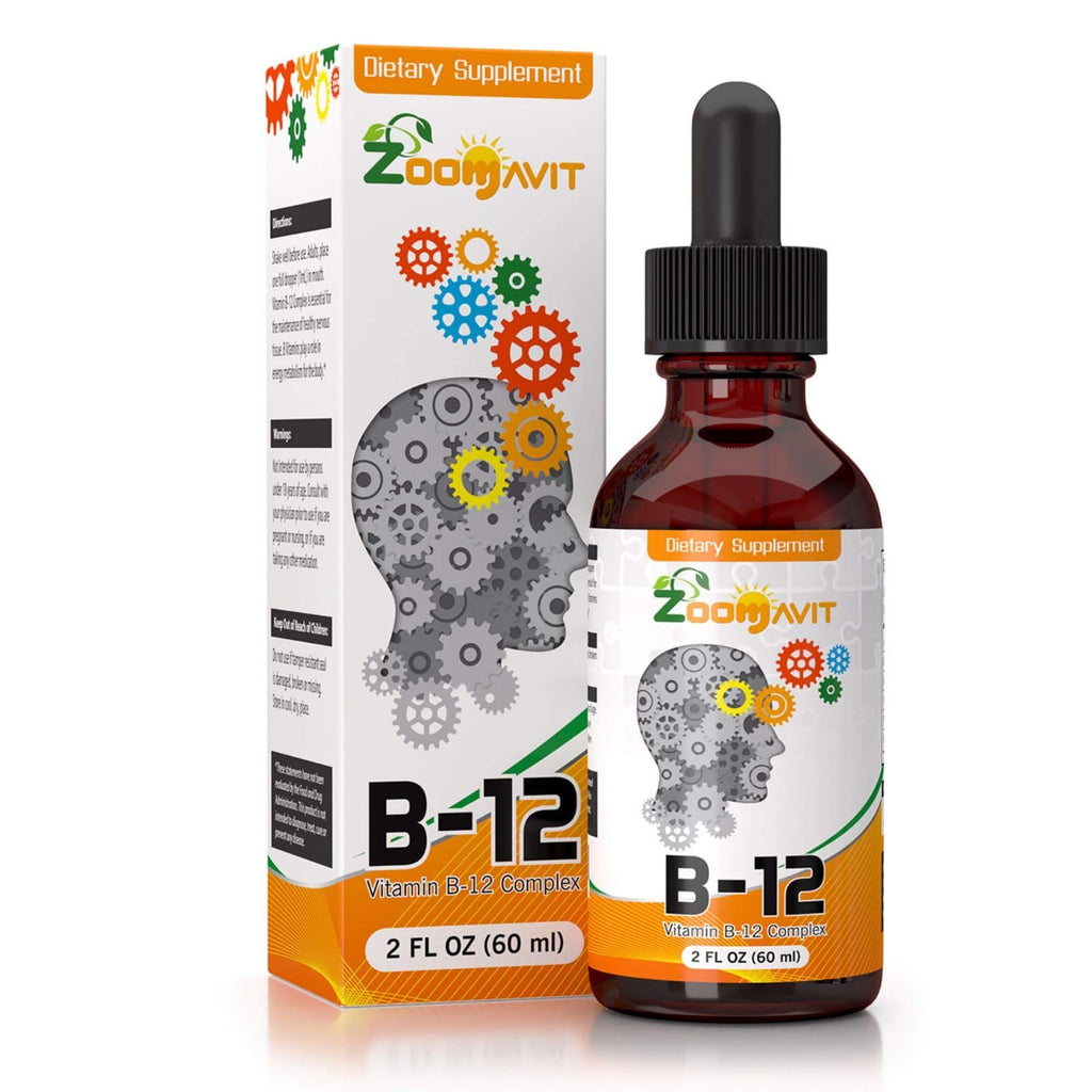 Zoomavit Vitamin B Complex Liquid Drops Energy Boost - 60 ml