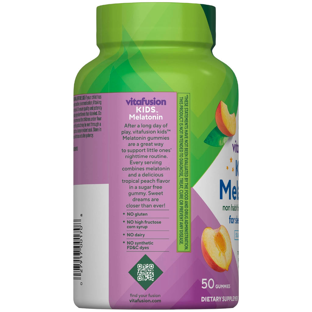 Vitafusion Kids Melatonin Sugar-Free Gummies 1.5 mg - 50 Gummies - image 2