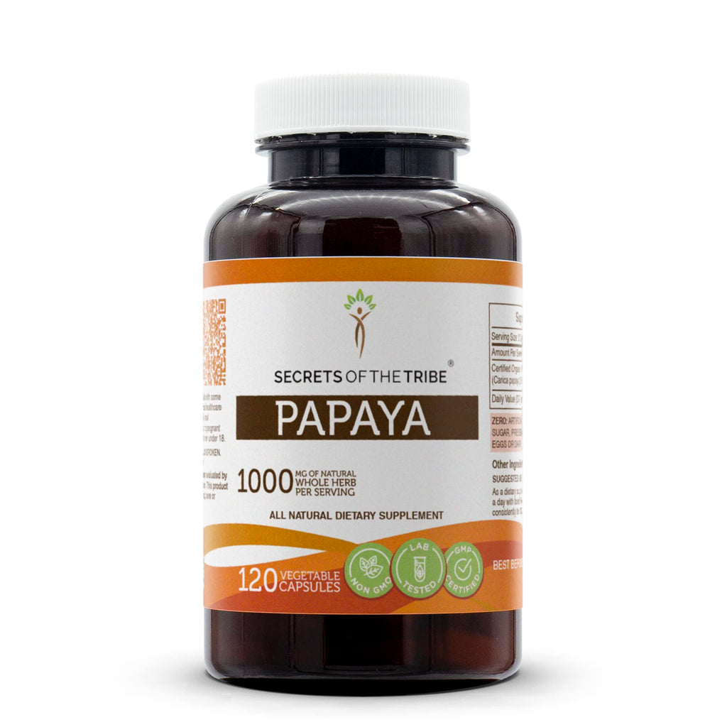 Secrets of the Tribe Papaya 60/120 Capsules