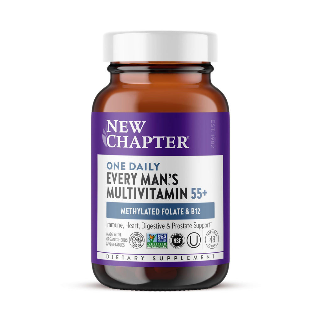 New Chapter Multivitamin for 50 Plus Immune Support