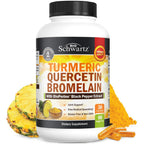 BioSchwartz Turmeric Quercetin with Bromelain - 90 Capsules