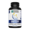 ZHOU Driftoff Sleep Aid with Valerian Root - 60 Vegetarian Capsules