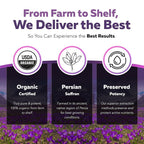 Triquetra Health Organic Saffron Extract Capsules - 30 Count - image 4