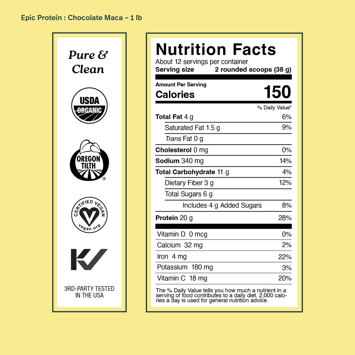 Sprout Living Organic Plant Protein + Superfoods