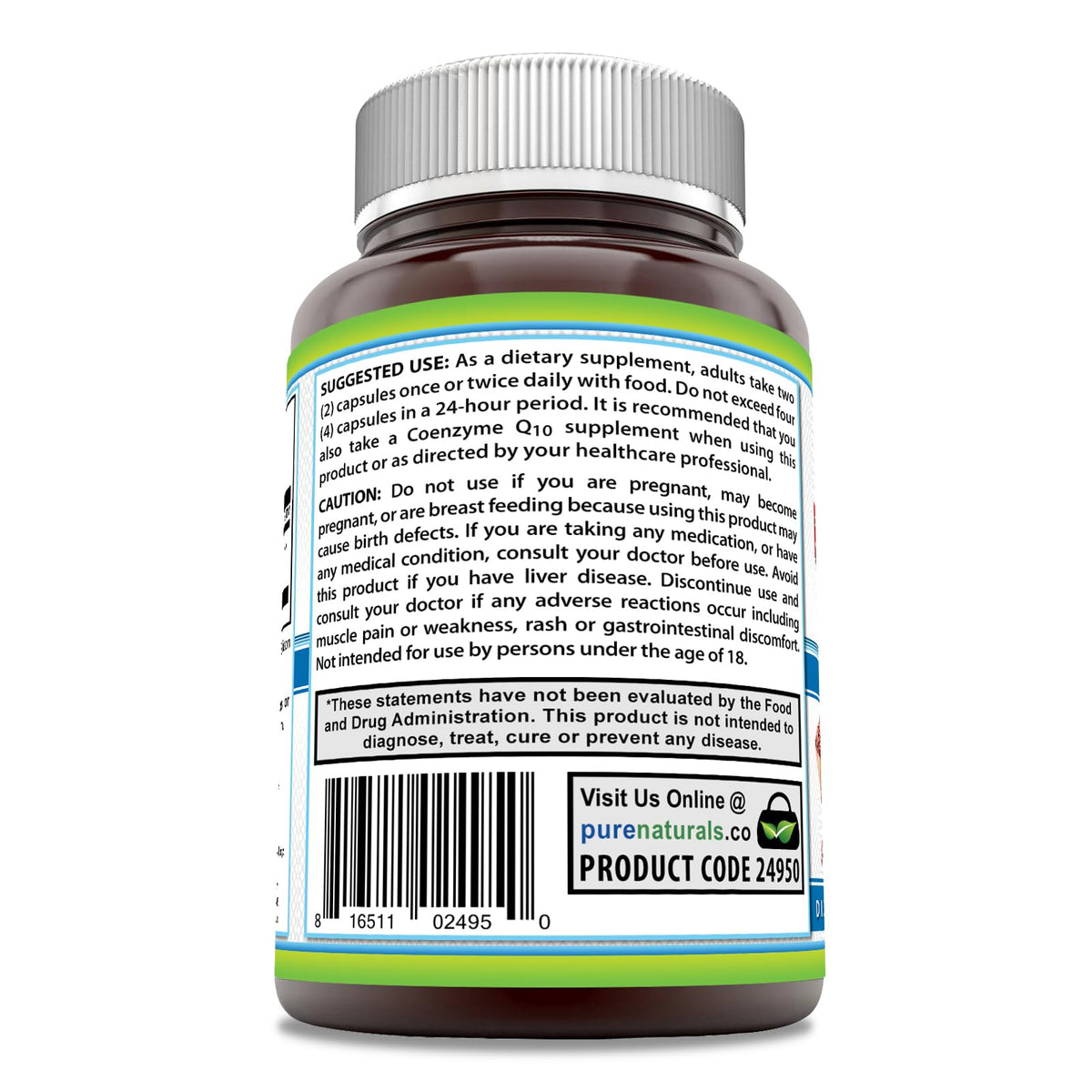 Pure Naturals Red Yeast Rice 1200 mg - 480 Capsules - image 2