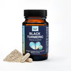 New Universe Food Organic Black Turmeric 350mg - 60 Capsules - image 7