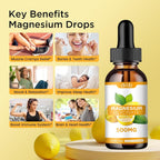Dilib Magnesium Glycinate 500mg Liquid Drops for Sleep - 2 Fl Oz - image 3