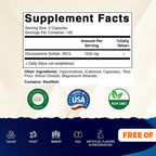 Vitamatic Glucosamine Sulfate 1500mg - 240 Capsules - image 2