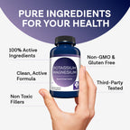 MD.LIFE Potassium Magnesium Supplement - 90 Capsules - image 7