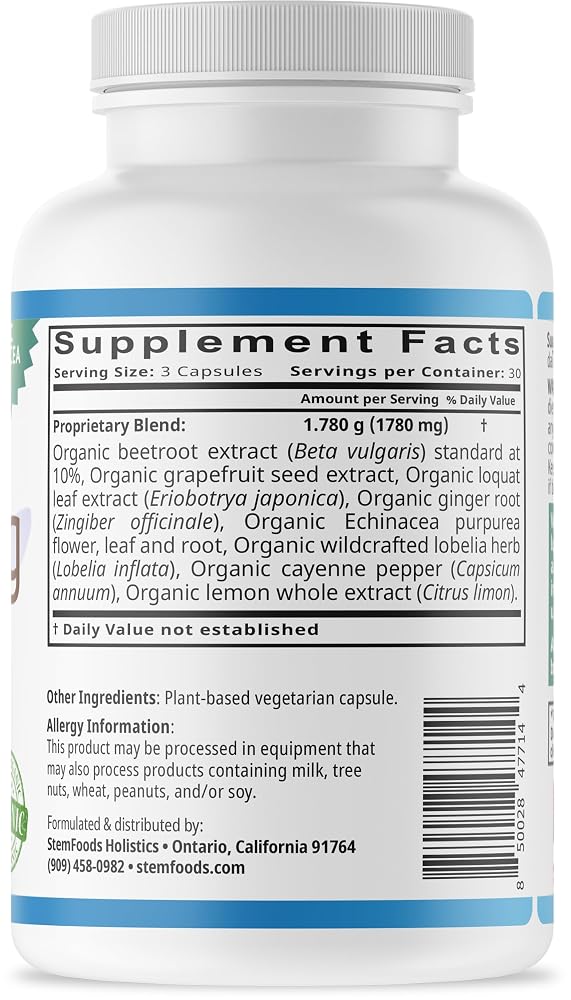StemLung Respiratory System Support - 90 Capsules - image 2