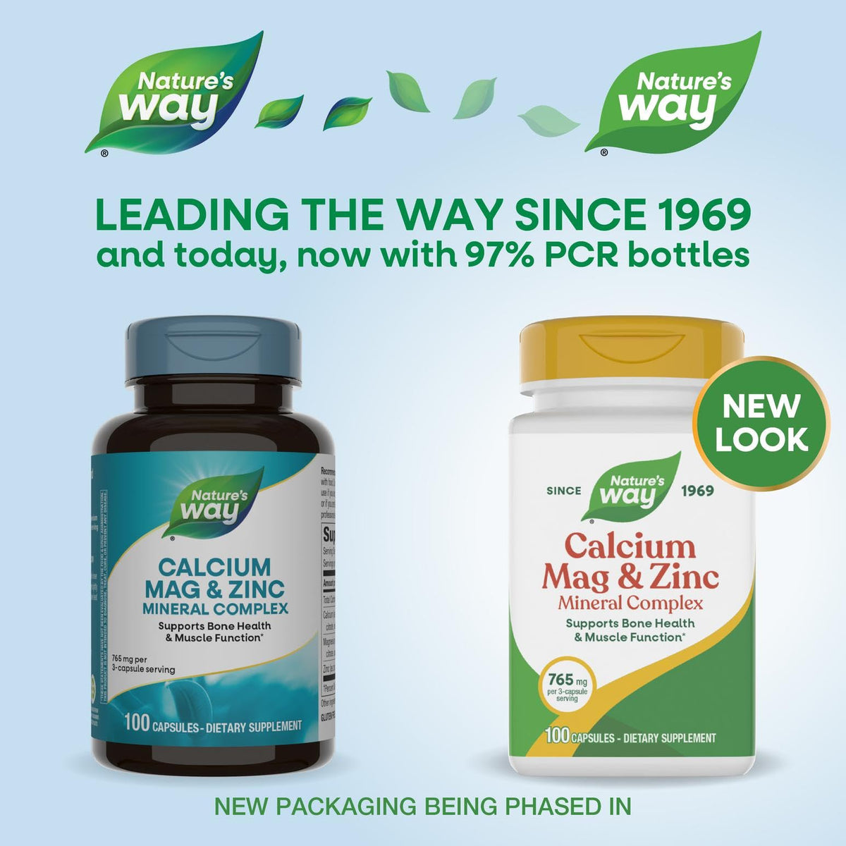 Nature's Way Calcium Magnesium & Zinc Mineral Complex