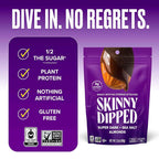 SkinnyDipped Super Dark Chocolate + Sea Salt Almonds - 3.5 oz - image 3