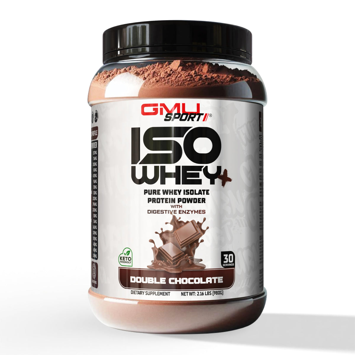 GMU SPORT 100% Whey Protein Isolate Plus Collagen