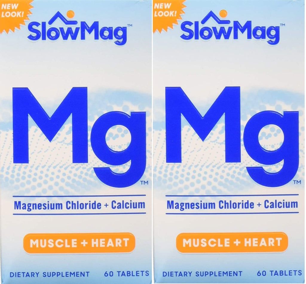 Slow-Mag Magnesium Chloride with Calcium - 120 Tablets