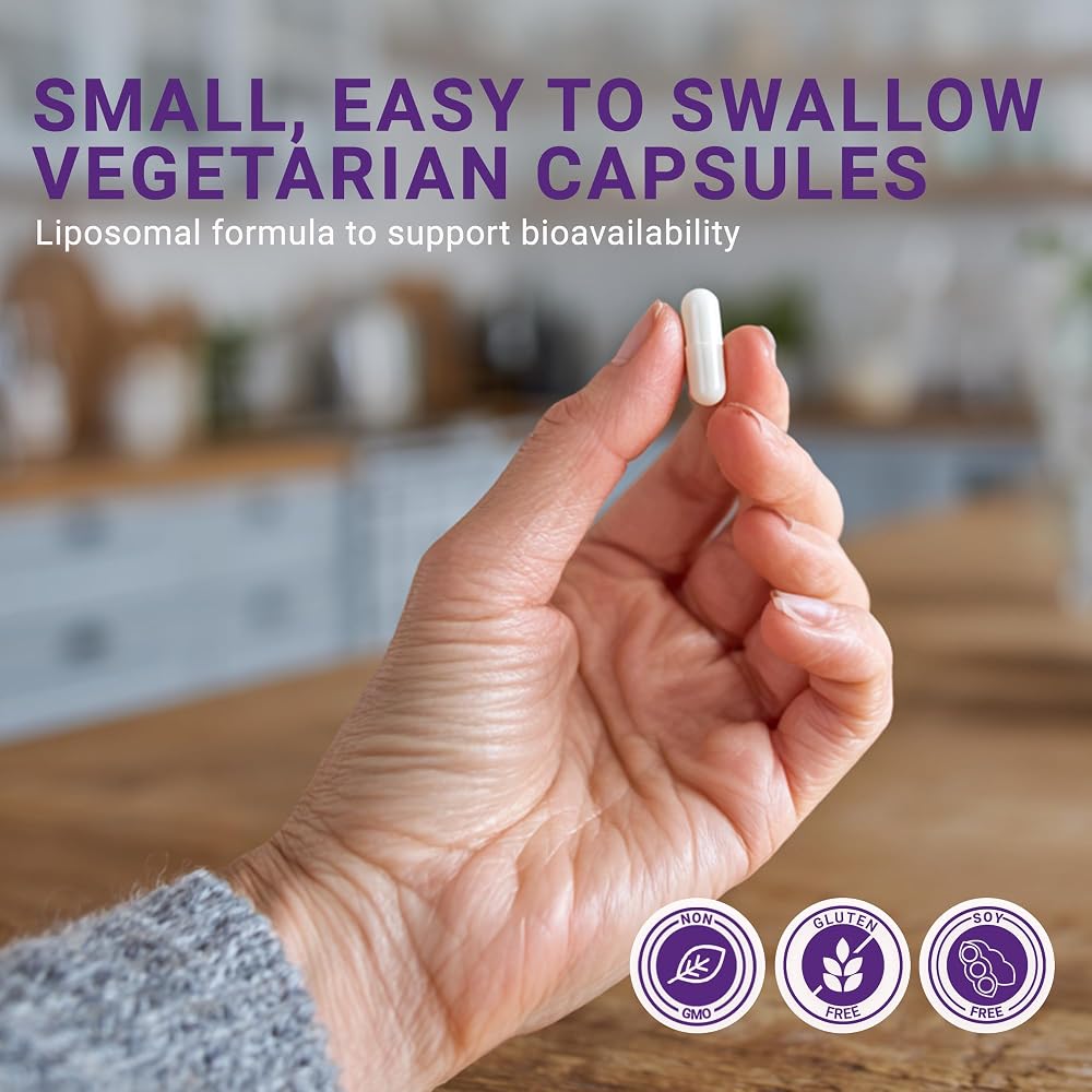 GenuinePurity Liposomal Trans Resveratrol 500mg - 60 Vegan Capsules - image 5