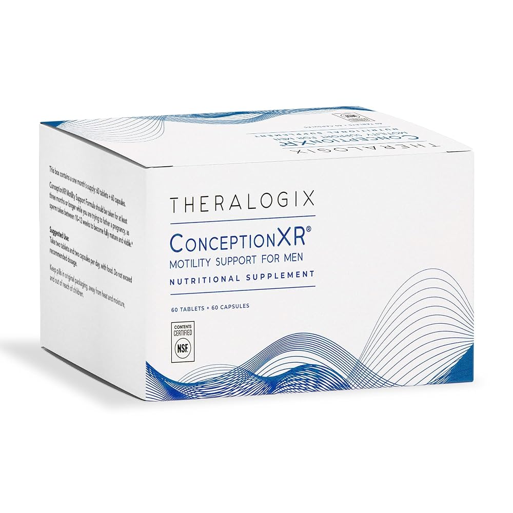 Theralogix ConceptionXR Motility Support Men's Fertility - 120 Capsules