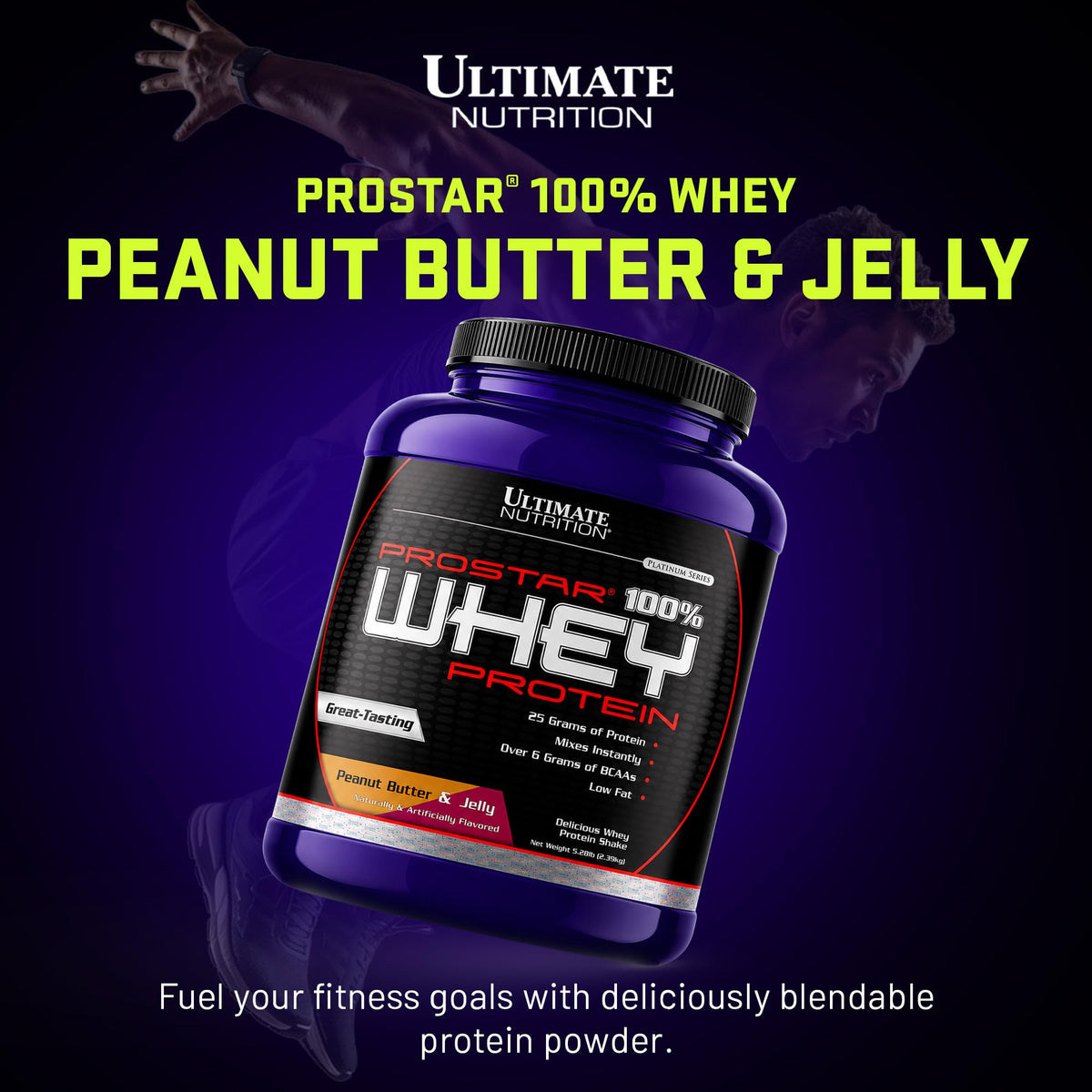 Ultimate Nutrition Prostar Whey Protein Isolate Powder for Muscle Gain