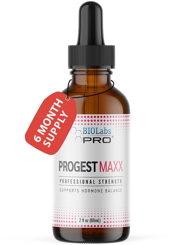 BIOLABS PRO Progest MAXX Progesterone Oil for Women - 2 Fl Oz