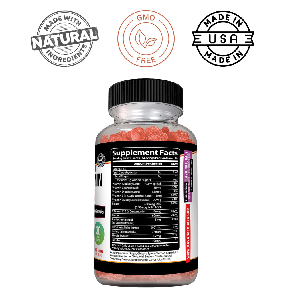 Kaya Naturals Adult Multi Vitamin Gummy