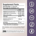 Gade Nutrition Quercetin with Bromelain & Elderberry