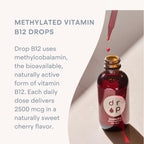 D R P Vitamin B12 Liquid Drops 2500 mcg for Energy - 2 fl oz - image 4