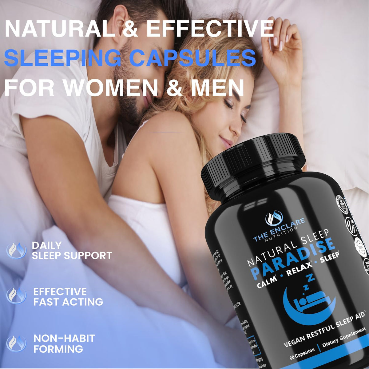 THE ENCLARE NUTRITION Melatonin 10mg Sleep Aid with Ashwagandha - image 10