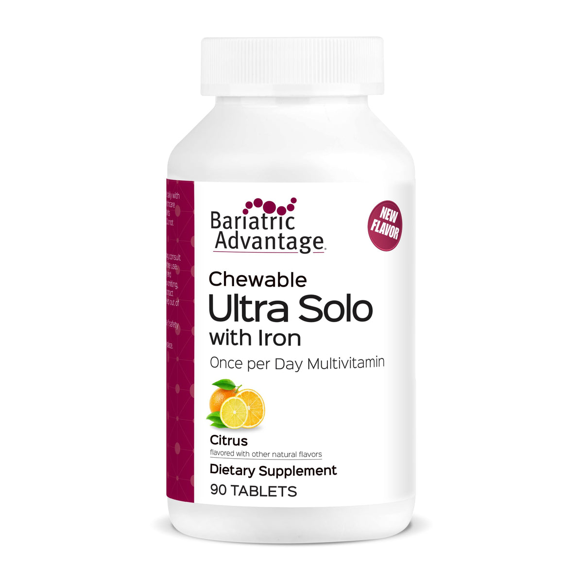 Bariatric Advantage Chewable Ultra Solo with Iron - Once-Per-Day