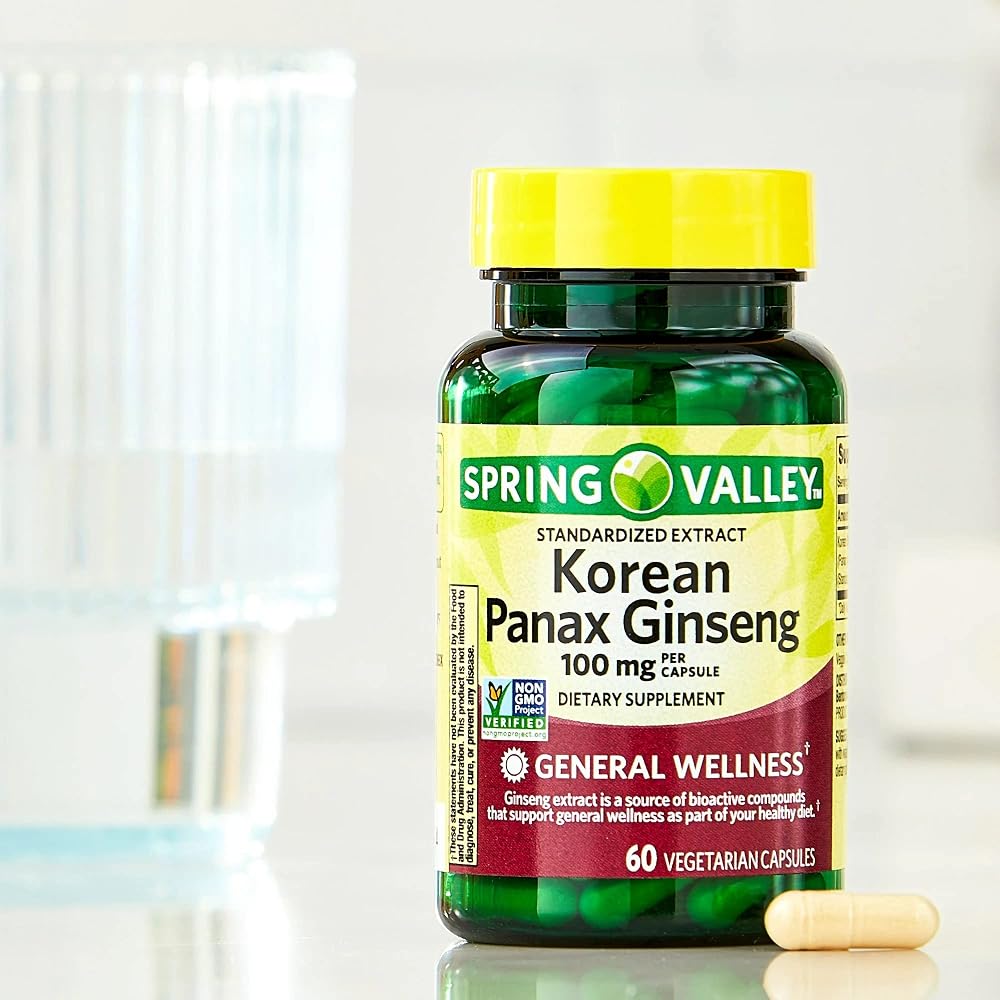 Convergence Korean Panax Ginseng 100 mg - 60 Vegetarian Capsules - image 3