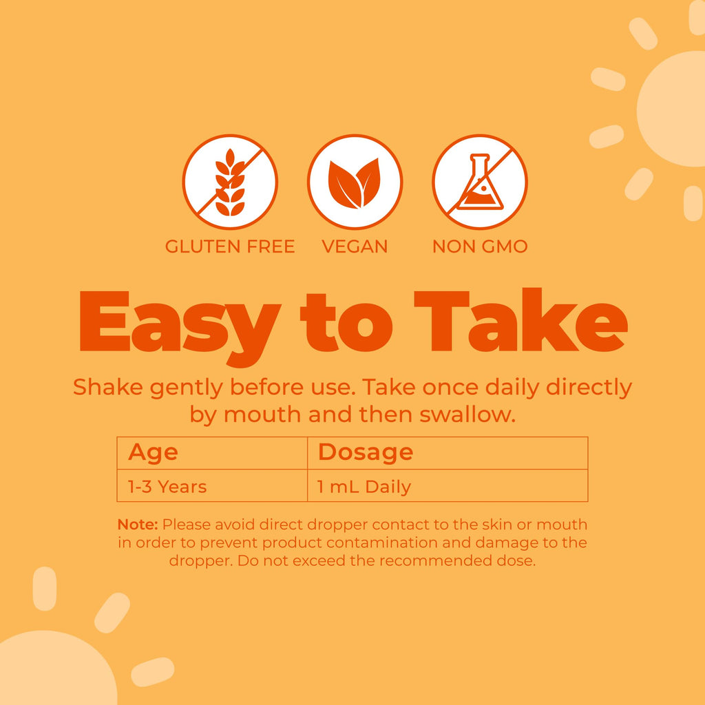 MARYRUTH'S Organic Toddler Vitamin D3+K2 Liquid Drops - 1 fl oz - image 7