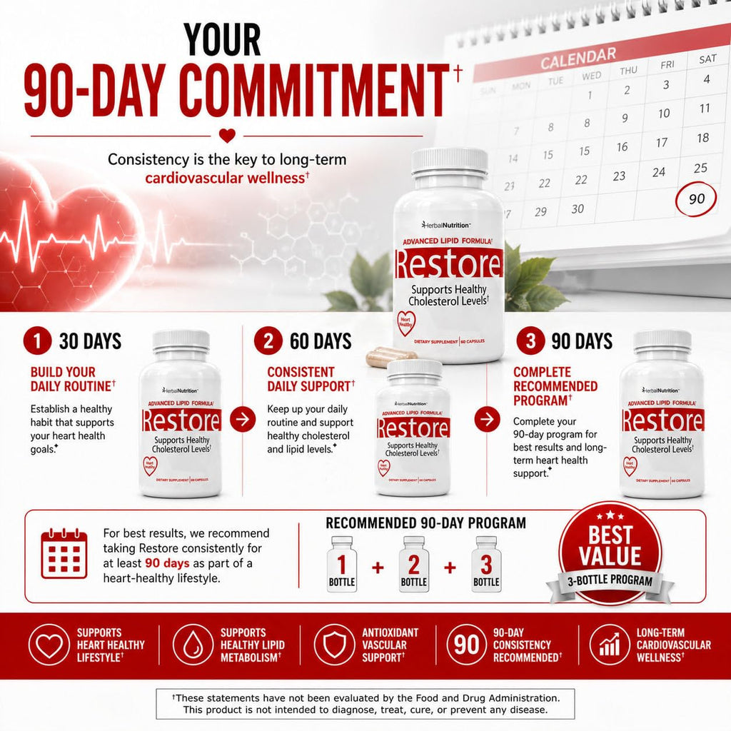 Herbal Nutrition Restore - Supports Healthy Cholesterol