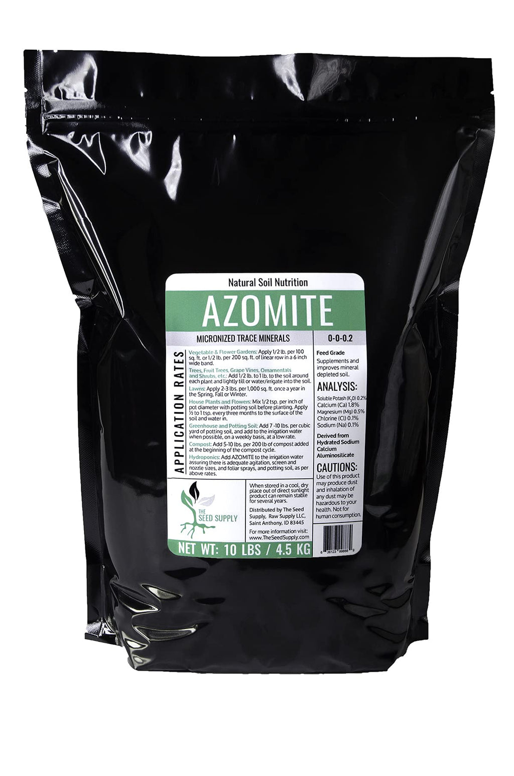 The Seed Supply Azomite Micronized Trace Mineral Powder - 4oz