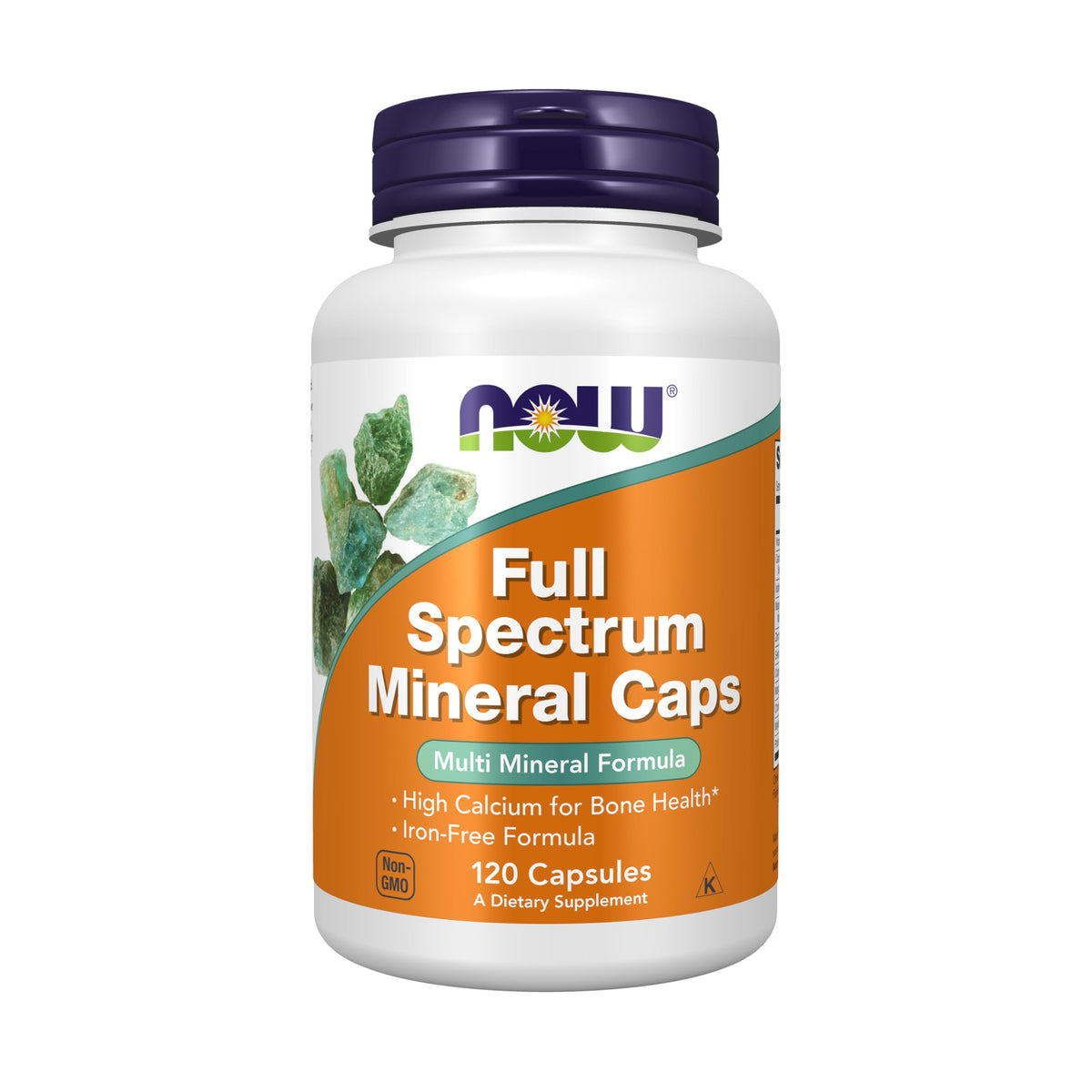 NOW Full Spectrum Mineral Caps - 120 Vegetarian Capsules
